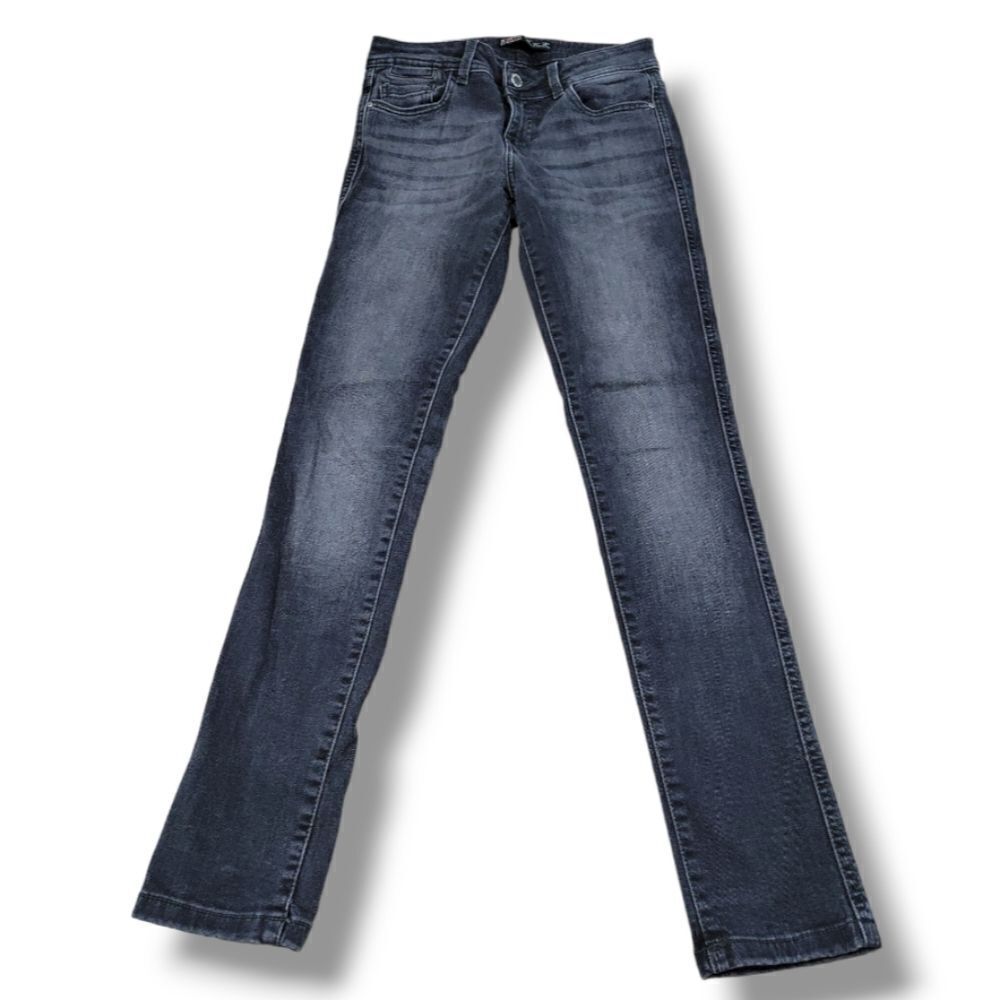 Zara Jeans Size 4 26x31 Z1975 Zara Basic Dept. Denim Skinny Jeans  Stretch Black